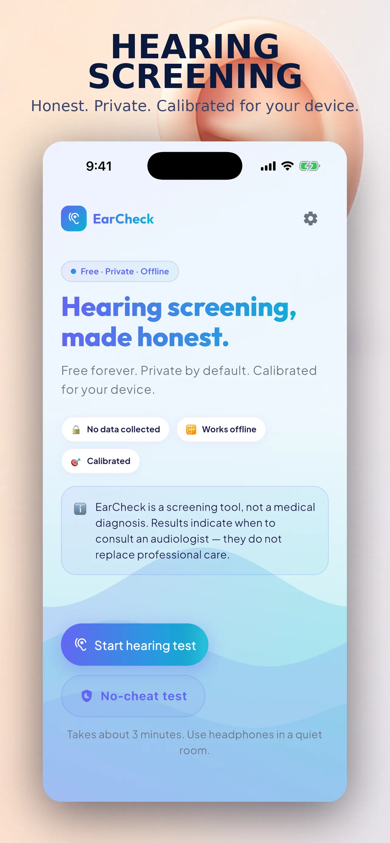 Introduction to the hearing-age sound challenge